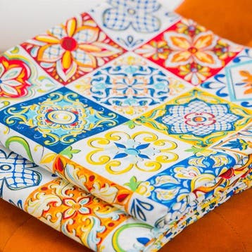 BA195 -Stof Maioliche Mediterranee – Patchwork -