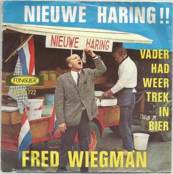 Single - Fred Wiegman - Nieuwe Haring !!, Cd's en Dvd's, Verzenden, Nieuw in verpakking