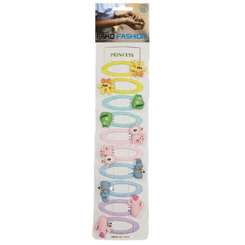 Fako Fashion - 10 Haarspeldjes Op Kaart - Haarclips Voor, Verzenden, Nieuw