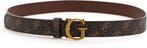 Guess Adjustable Belt Dames Riem - Brown Logo - Maat S, Verzenden, Nieuw