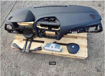 Dashboard + Airbags + Veiligheidsgordels BMW F20 F21 Serie 1, Verzenden, Gereviseerd, BMW