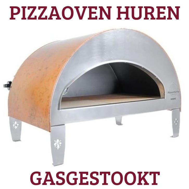 Pizzaoven huren op gas - Verhuur pizzaovens gasgestookt, Tuin en Terras, Pizzaovens, Nieuw, Ophalen
