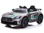 Mercedes-Benz GT4 AMG AccuVoertuig met MP4 scherm en veel me, Ophalen of Verzenden, Nieuw