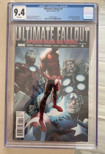 Ultimate Fallout #4 - 1 Graded comic - Eerste druk - 2011 -, Nieuw