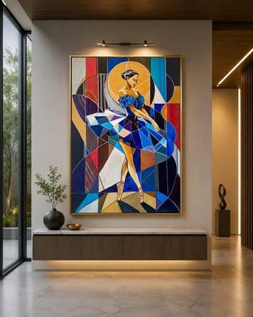 Kiri Aguilera (1982) XL 120 x 90 cm - Bailarina bajo el Sol