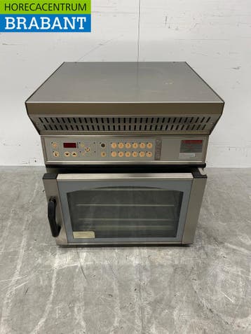 RVS Heteluchtoven Oven Steamer Eloma EB30 met afzuigkap 230V, Ophalen of Verzenden, Gebruikt