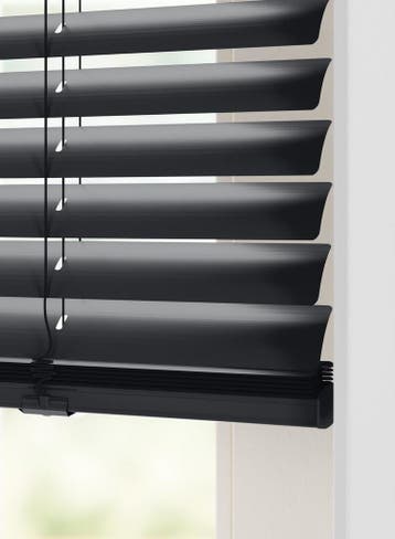HEMA Jaloezie aluminium zijdeglans 50mm zwart, Huis en Inrichting, Verzenden, Nieuw