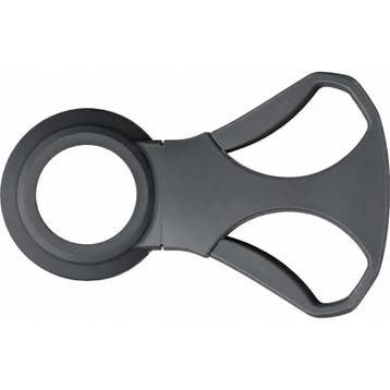 Hesling Balhoofdstofkap met kabelhouder - 22.2mm - Zwart..., Fietsen en Brommers, Ophalen of Verzenden, Nieuw, Frame