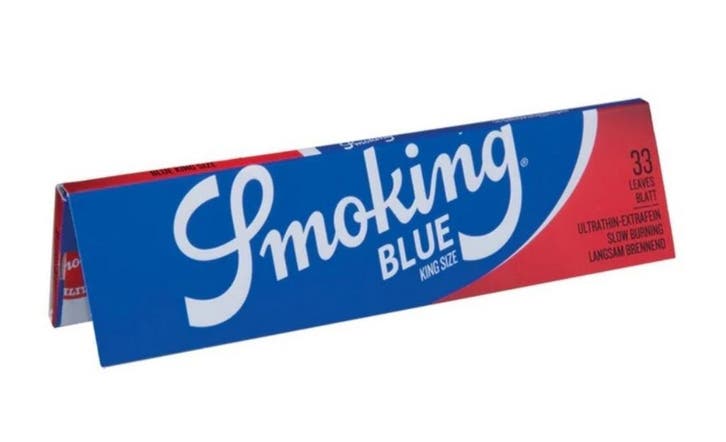 Smoking Blue King Size vloei, Verzamelen, Rookartikelen, Aanstekers en Luciferdoosjes, Nieuw, Verzenden