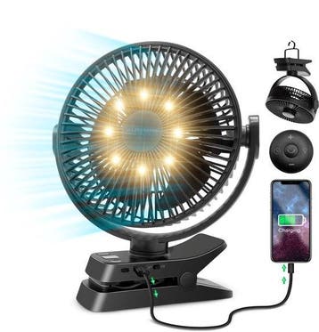 2dekans | Vulpes Goods® Tech - Tafelventilator MAX -, Witgoed en Apparatuur, Ophalen of Verzenden, Zo goed als nieuw