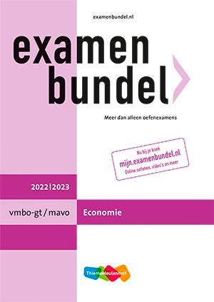 Examenbundel vmbo gtmavo Economie 20222023 9789006639636, Zo goed als nieuw