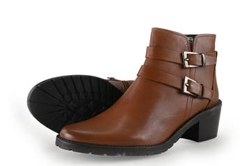 Mano Enkellaarzen in maat 38 Bruin, Bruin, Verzenden, Mano, Lage of Enkellaarzen