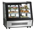Bartscher Koelvitrine | 120L | Convectiekoeling | Zwart/RVS, Ophalen of Verzenden, Nieuw