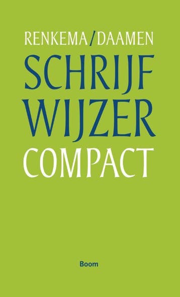 Schrijfwijzer compact - Jan Renkema 9789089538413, Boeken, Verzenden, Zo goed als nieuw, Jan Renkema