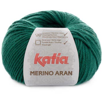 Katia Merino Aran - 82 flessengroen - Merinogaren, Ophalen of Verzenden, Nieuw