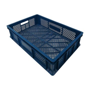 Stapelkrat, 600x400x150 mm, euronorm, blauw pp, nieuw, Doe-het-zelf en Verbouw, 40 tot 60 cm, 50 tot 75 cm, Nieuw, Ophalen of Verzenden
