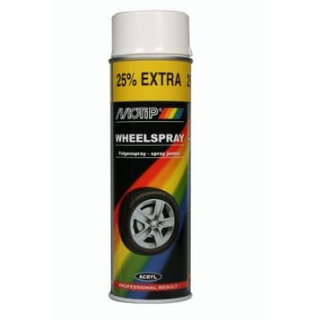 Motip Velgenlak Wit 500ML, Ophalen of Verzenden, Nieuw