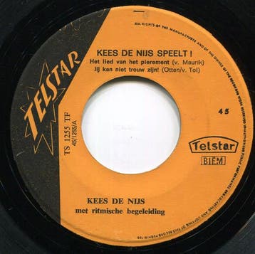 vinyl single 7 inch - Kees de Nijs - Kees De Nijs Speelt !, Verzenden, Zo goed als nieuw, 7 inch, Nederlandstalig