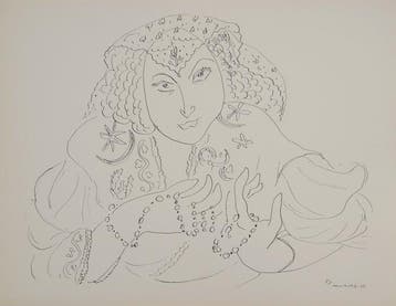 Henri Matisse (1869-1954), after - Jeune bretonne, Antiek en Kunst