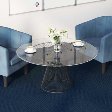 vidaXL Vloertegel Blauw 50 x 50 cm 20 st PP en Bitumen, Verzenden, Nieuw