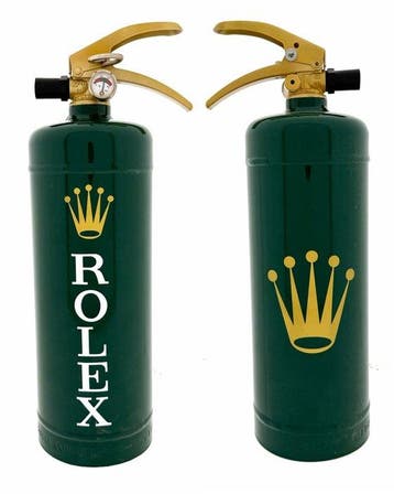 Kevin Art - Fire extinguisher Rolex Splash