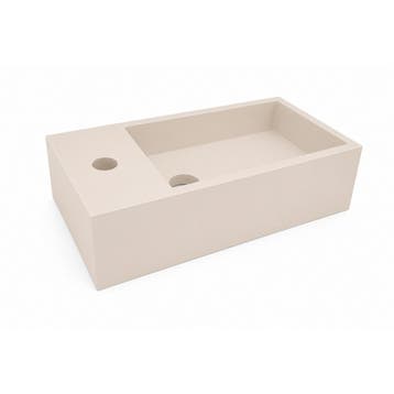Wiesbaden Lotte Fontein - Links - 40x22x10cm - Solid Surface, Ophalen of Verzenden, Nieuw