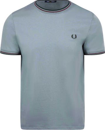 Fred Perry Twin Tipped T-shirt Blauw 98A maat XXL Heren, Kleding | Heren, T-shirts, Nieuw, Overige maten, Fred Perry, Verzenden