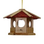 Voederhuis Turijn rood, Tuin en Terras, Verzenden, Nieuw