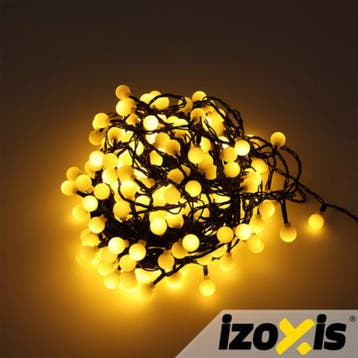 Izoxis kerstverlichting 300 LED – 30 m warm wit, IP44 bui., Diversen, Ophalen of Verzenden, Nieuw