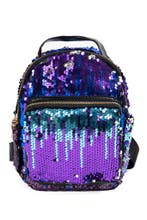 Pailletten Rugtas Blauw Paars Rugzak Tas Zeemeermin Schoolta, Ophalen of Verzenden, Nieuw