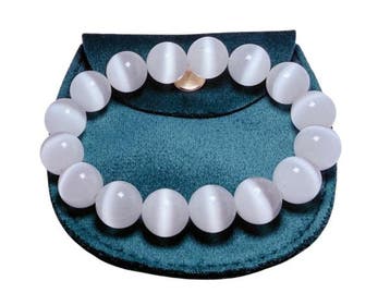 Veiling - Roze Cats Eye Armband, Nieuw