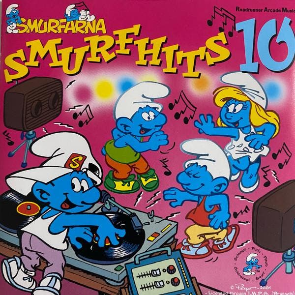cd - Smurfarna - Smurfhits 10, Cd's en Dvd's, Cd's | Overige Cd's, Zo goed als nieuw, Verzenden