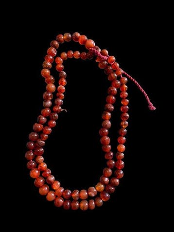 Parelketting Agaat - Dogon - Mali (Zonder minimumprijs)
