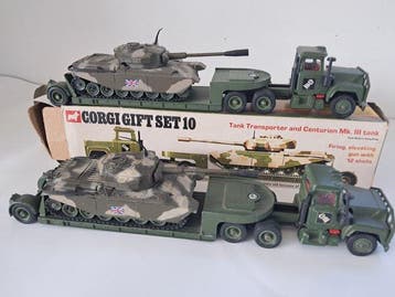 Corgi 1:50 - Model vrachtwagen (2) - Centurion Mk.III tank, Nieuw