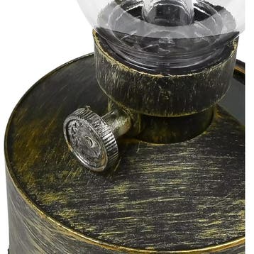 Benson Solar LED olielamp - flame effect - goud en zilver..., Ophalen of Verzenden, Nieuw