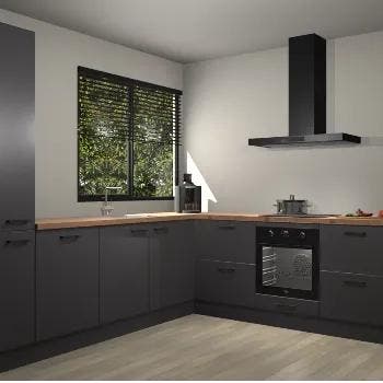 Onyxgrijze keuken Benidorm 49503, Verzenden, Nieuw