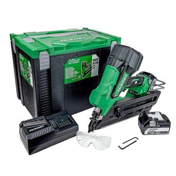 Accu spijkerapparaat - 18 V / 50 - 90 mm met 2 x 5 Ah Li-..., Verzenden, Nieuw