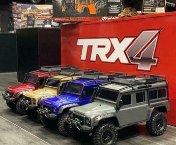 TRXXS Traxxas Rc auto TRX-4 TRX4  LandRover Defender crawler, Hobby en Vrije tijd, Elektro, Auto offroad, Nieuw, Ophalen of Verzenden