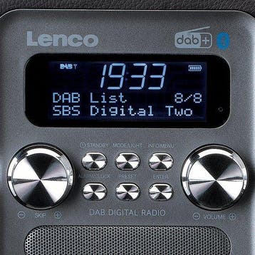 Radio op batterijen - Draagbare DAB Radio - Noodradio - PDR-, Verzenden, Zo goed als nieuw