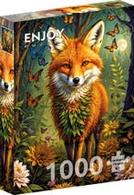 Enchanted Fox Puzzel (1000 stukjes) | Enjoy Puzzle - Puzzels, Verzenden, Nieuw