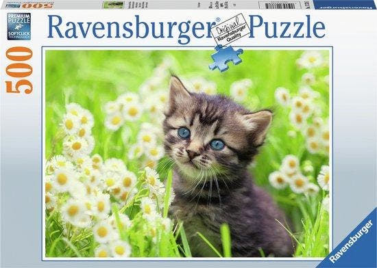 Ravensburger Katje in de wei - Legpuzzel - 500 stukjes, Kinderen en Baby's, Speelgoed | Overig, Verzenden