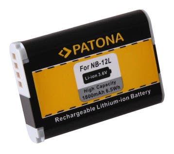NB-12L Accu / Vervangende Batterij voor de Canon NB12L A..., Nieuw