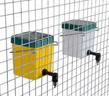 Drinkfles met klapdeksel 0.5 liter naturel, Dieren en Toebehoren, Ophalen of Verzenden, Nieuw