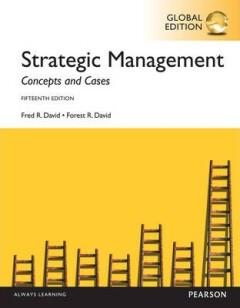 Strategic Management:Concepts and Cases, Global Edition, Verzenden, Gelezen, David Fred