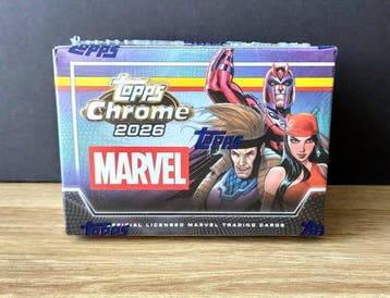 Topps Chrome Marvel Value Box - 1 Sealed box, Nieuw