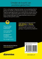 De kleine cognitieve gedragstherapie voor dummies / Voor, Verzenden, Gelezen, Rhena Branch