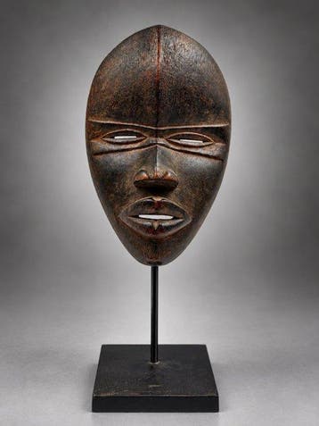 Dan Paspoort Masker - Dan - Ivoorkust, Antiek en Kunst