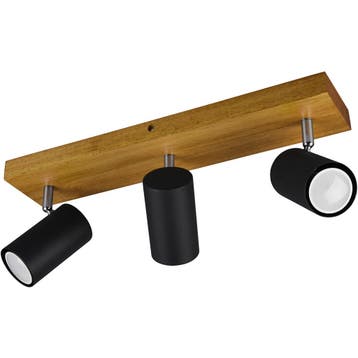 LED Plafondspot - Trion Milona - GU10 Fitting - 3-lichts -, Metaal of Aluminium, Nieuw, Ophalen of Verzenden, Led