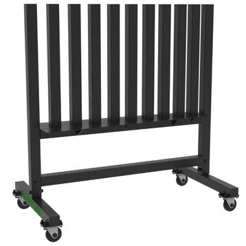Tunturi Pro Neoprene/Vinyl Dumbbell Rack, Incl. Wheels, Sport en Fitness, Fitnessmaterialen, Verzenden, Nieuw