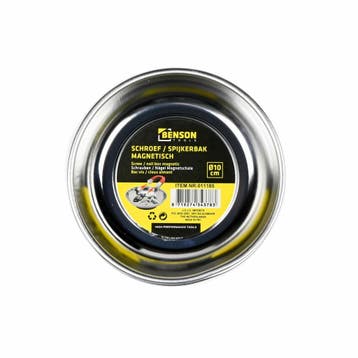 Benson Schroef- en spijkerbak met magneet - Ø 10 cm - roe.., Ophalen of Verzenden, Nieuw